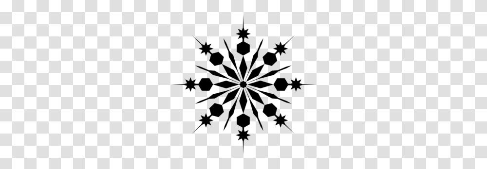 Snowflake Silhouette Clip Art, Gray, World Of Warcraft Transparent Png