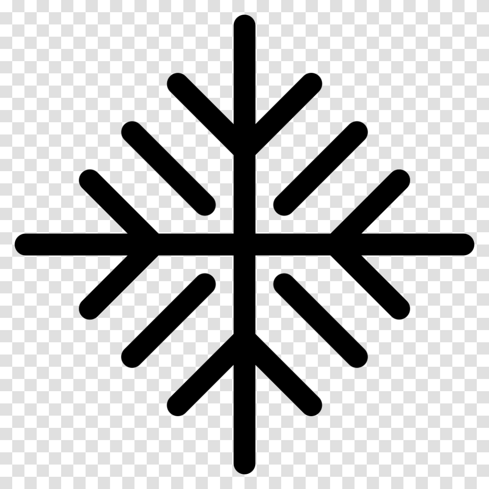 Snowflake Snow Flak, Silhouette, Stencil Transparent Png