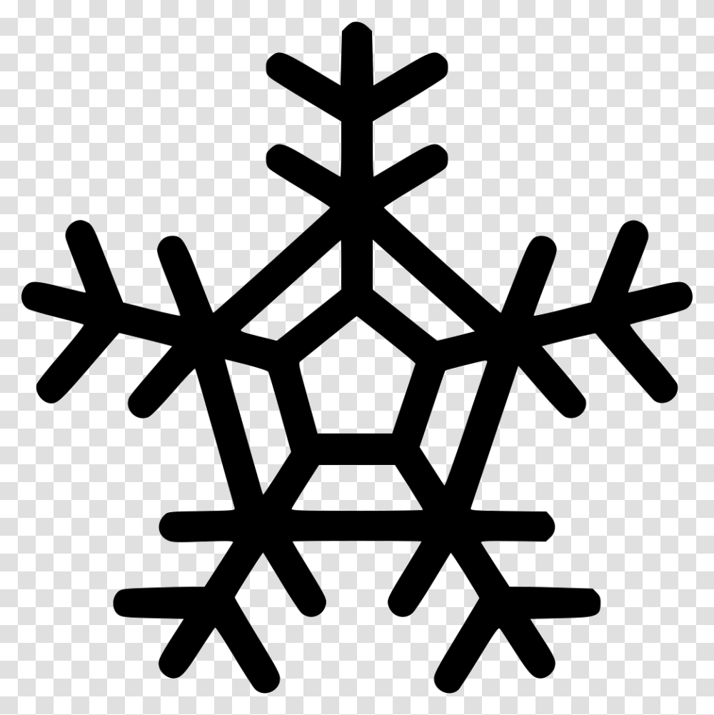 Snowflake Snow Xmas Vector Graphics, Cross, Stencil Transparent Png