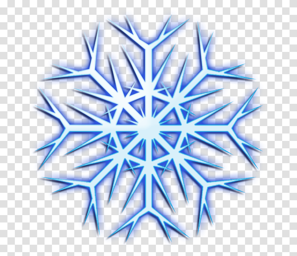 Snowflake Snowflakes Snow Neon Glow Light Neoneffect, Pattern, Ornament, Fractal, Gear Transparent Png