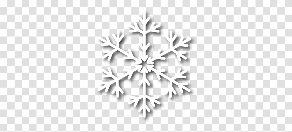 Snowflake Snowflakes Winter Snow Overlays Ice Cold Over Snowflakes White, Cross, Symbol, Stencil Transparent Png