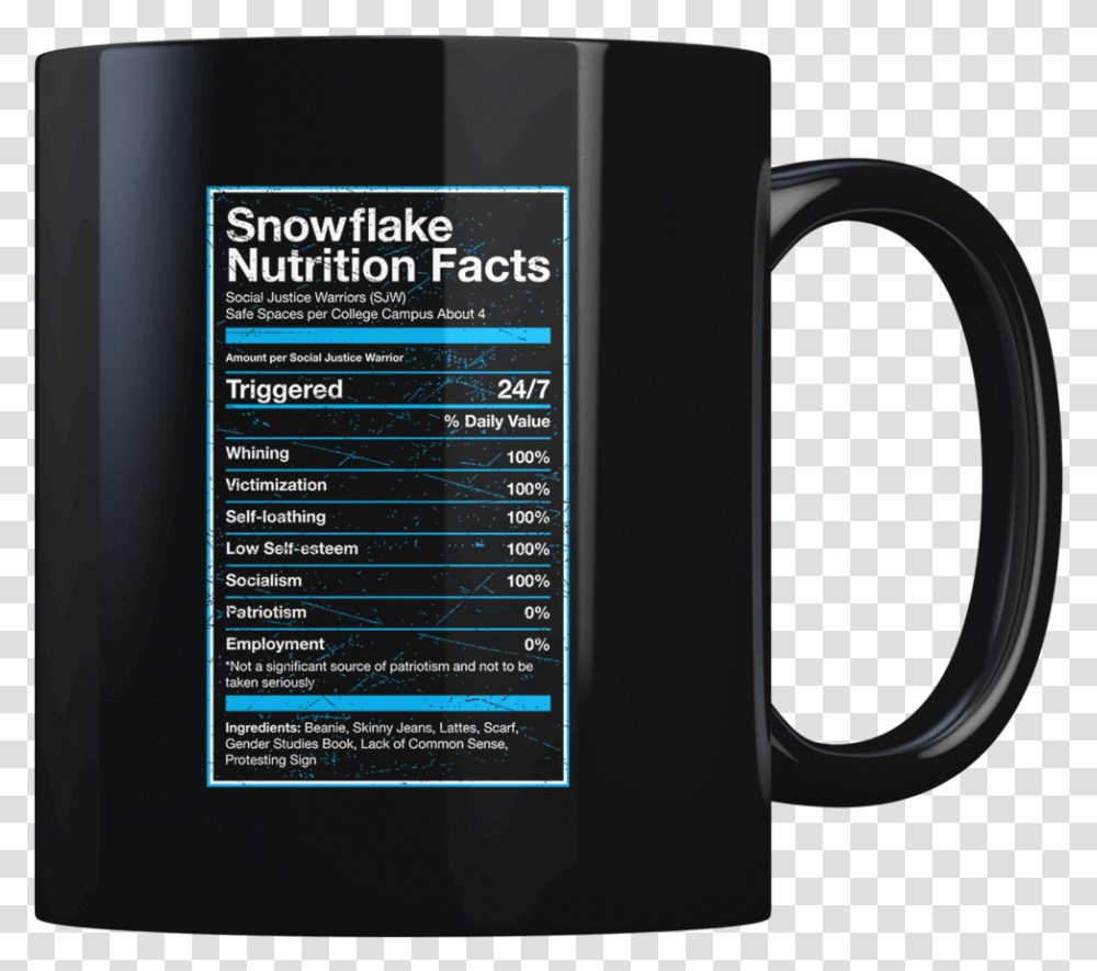 Snowflake Social Justice Warrior, Coffee Cup, Monitor, Screen Transparent Png