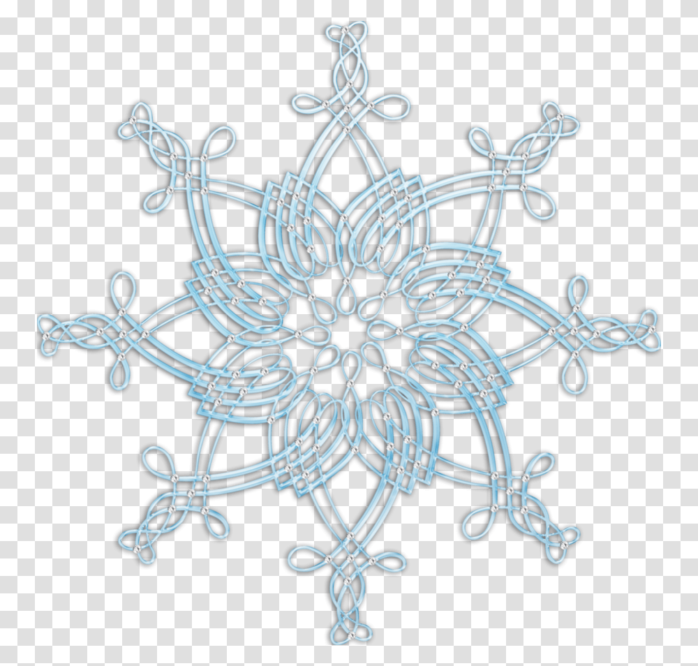 Snowflake Vector Ornate Snowflake, Floral Design, Pattern Transparent Png