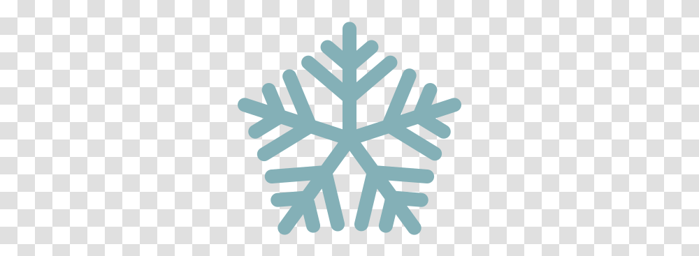 Snowflake Winter Weather Cold Free Icon Of Christmas Snowflake Flat Icon, Cross, Symbol Transparent Png