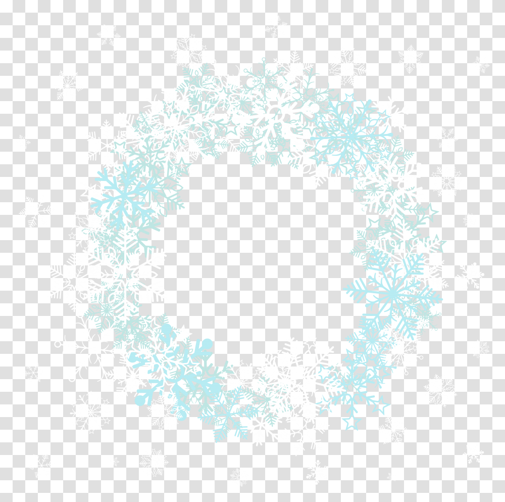 Snowflakes Border Frame Image Is Available Transparent Png