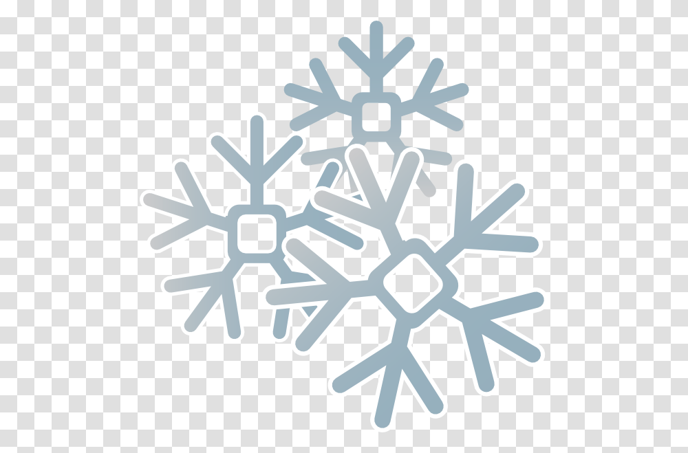 Snowflakes Clip Art At Snowflake Clipart Background Transparent Png