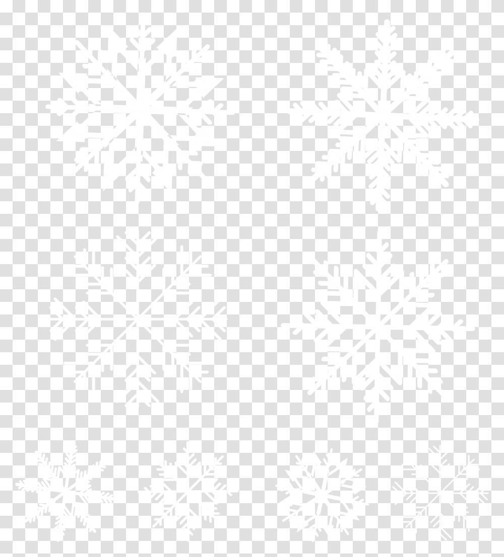 Snowflakes Clip Art, Stencil, Pattern, Poster, Advertisement Transparent Png