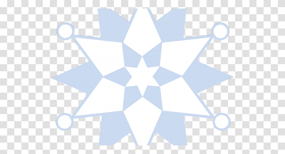 Snowflakes Clipart Solid Circle, Star Symbol, Rug, Solar Panels Transparent Png