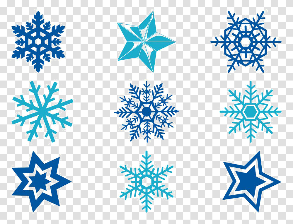 Snowflakes Download Image, Pattern Transparent Png