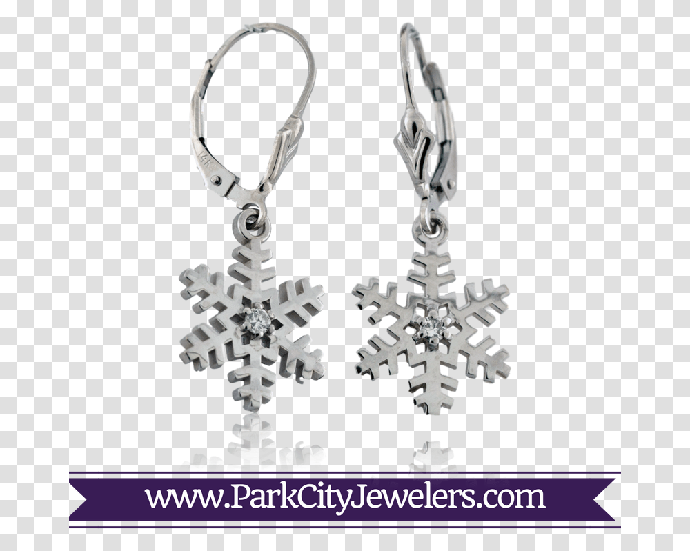 Snowflakes Falling Earring, Accessories, Accessory, Diamond, Gemstone Transparent Png