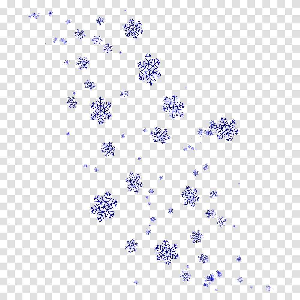 Snowflakes Falling Illustration, Pattern, Ornament, Outdoors Transparent Png