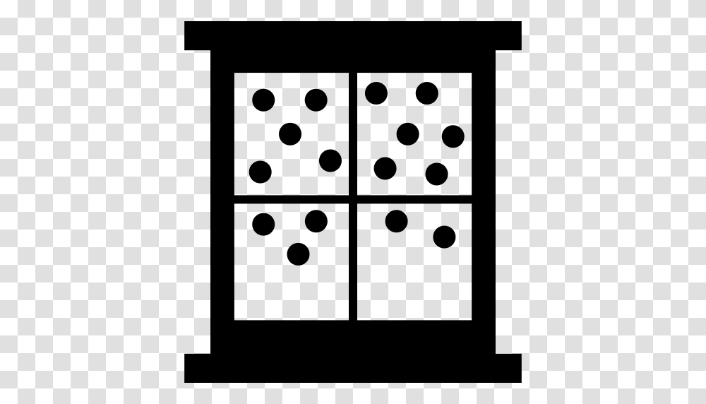Snowflakes Falling Outside Window, Domino, Game Transparent Png