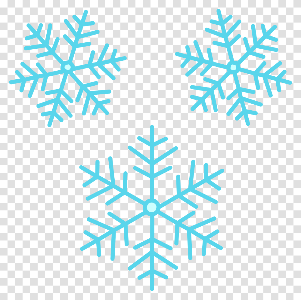 Snowflakes Group Snowflake, Cross Transparent Png