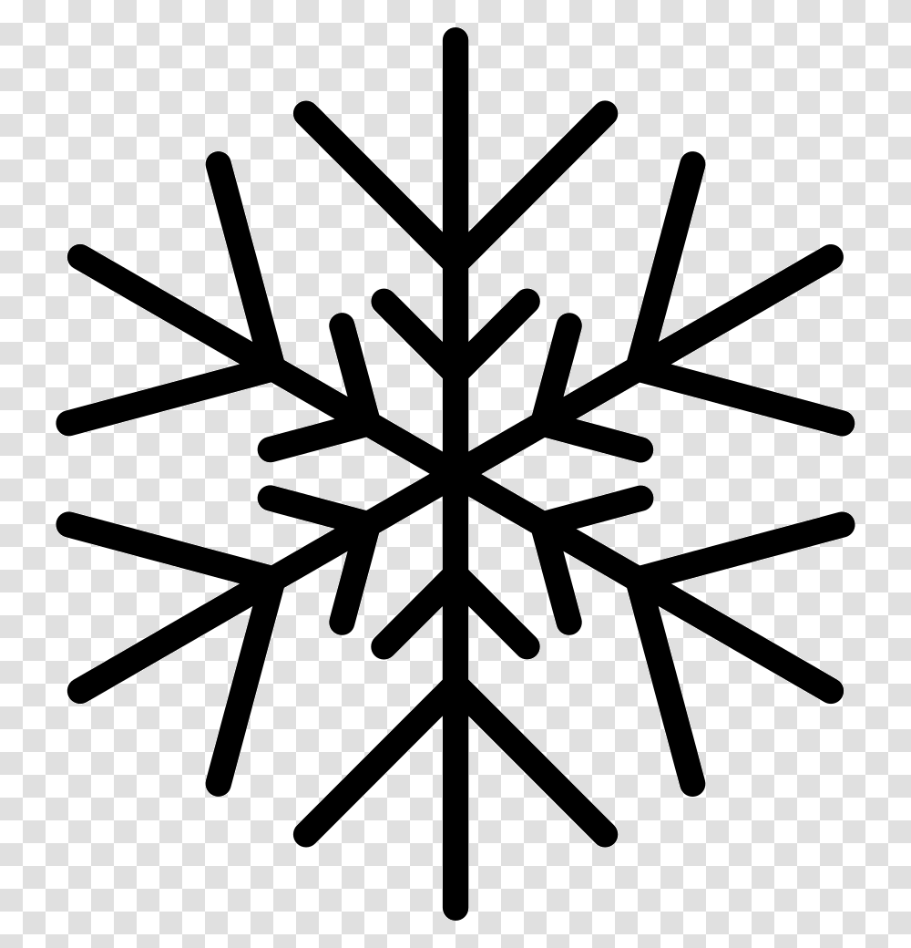 Snowflakes Icon Free Download, Stencil Transparent Png