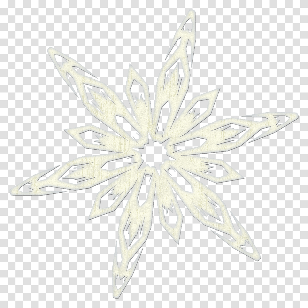 Snowflakes Image Illustration, Leaf, Plant Transparent Png