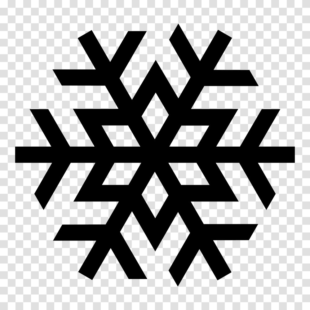 Snowflakes, Nature, Cross Transparent Png