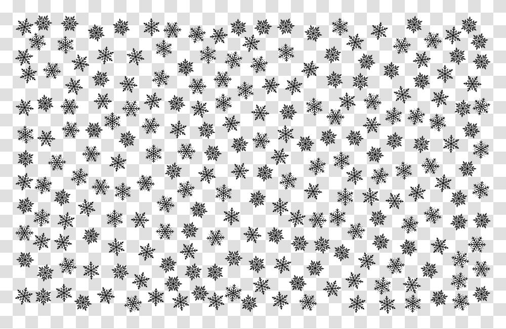 Snowflakes Pattern Clip Arts Black And White Snowflake Pattern, Gray, World Of Warcraft Transparent Png