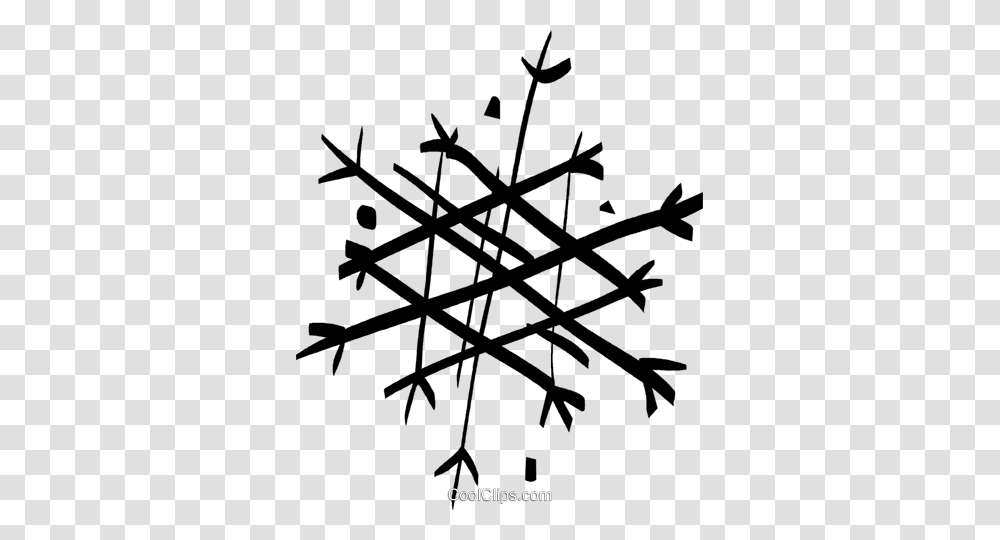 Snowflakes Royalty Free Vector Clip Art Illustration, Silhouette, Star Symbol, Bird Transparent Png