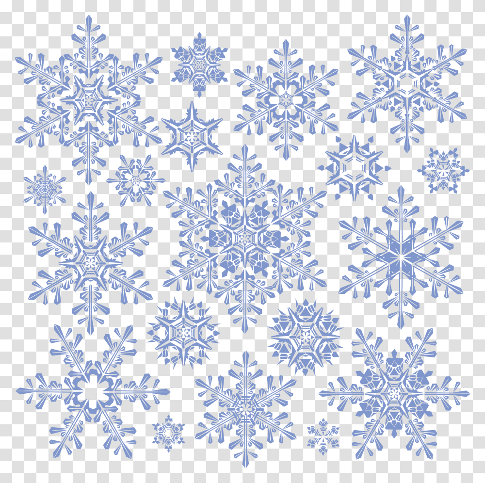 Snowflakes, Rug, Outdoors, Nature, Pattern Transparent Png