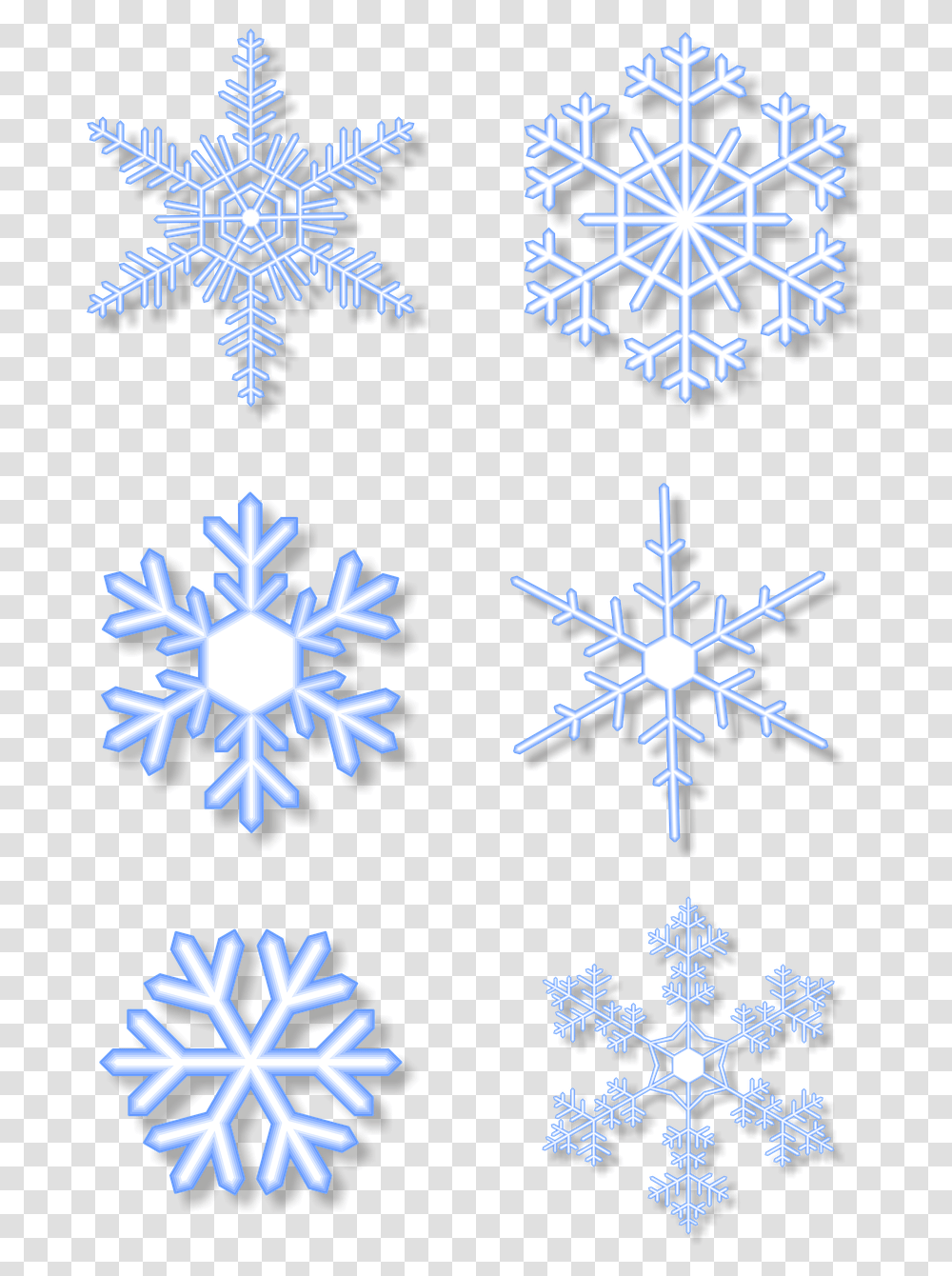 Snowflakes Snow, Cross, Crystal Transparent Png