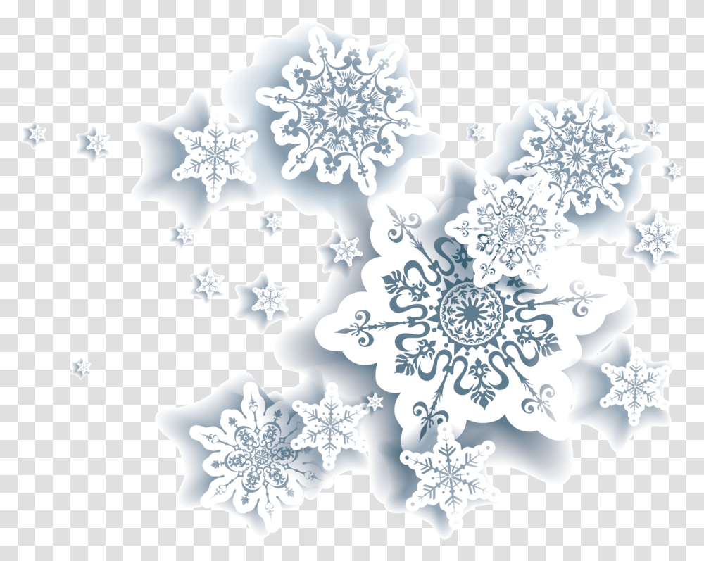 Snowflakes Snowflakes Creative Winter Snow Download Motif, Chandelier, Lamp, Pattern Transparent Png