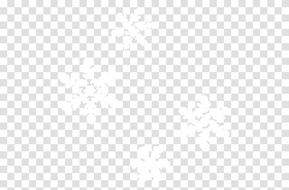 Snowflakes White Clip Art At Clker White Snowflake Clear Background, Texture, White Board, Apparel Transparent Png