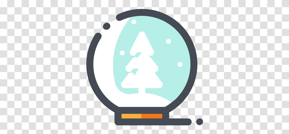 Snowglobe Icon Free Download And Vector Circle, Light, Symbol, Lightbulb, Sign Transparent Png