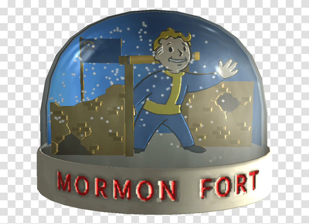 Snowglobemormonfort Fallout New Vegas Snow Globes Mormon Fort, Outdoors, Nature, Winter Transparent Png