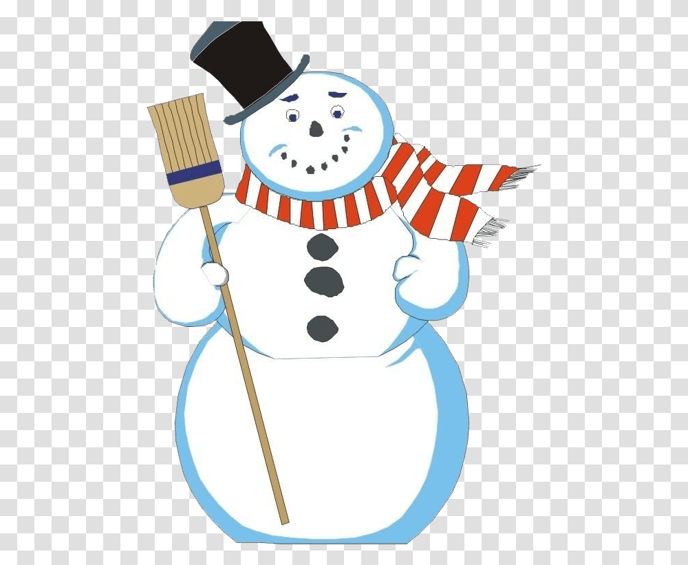 Snowman Art Transprent Free Download Artwork Cartoon, Nature, Outdoors, Winter, Brush Transparent Png