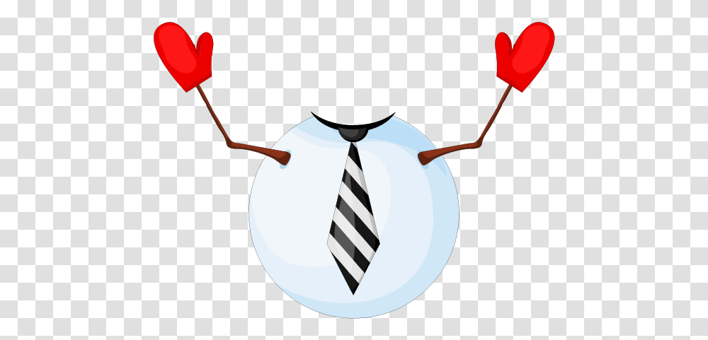 Snowman Body, Tie, Accessories, Accessory, Necktie Transparent Png