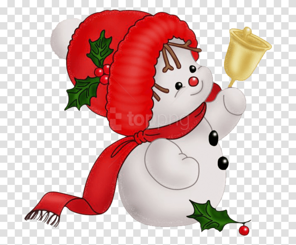 Snowman Christmas Clipart, Nature, Outdoors, Winter, Food Transparent Png