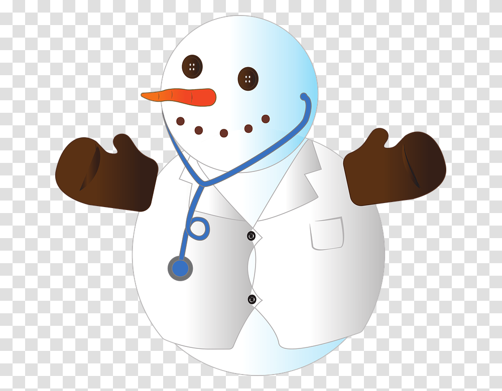 Snowman Christmas Doctor Vector Vector Graphics, Nature, Outdoors, Winter Transparent Png