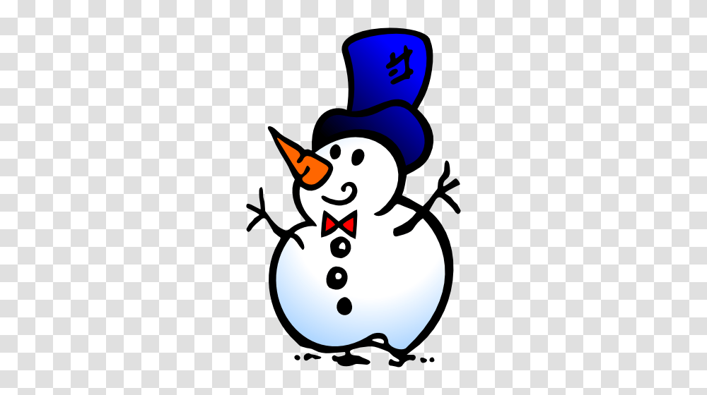 Snowman Clip Art Free Clipart Of A Fun Playful Snowman Great, Stencil, Winter, Outdoors, Nature Transparent Png