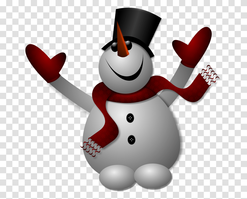 Snowman Clipart Basic, Nature, Outdoors, Winter Transparent Png