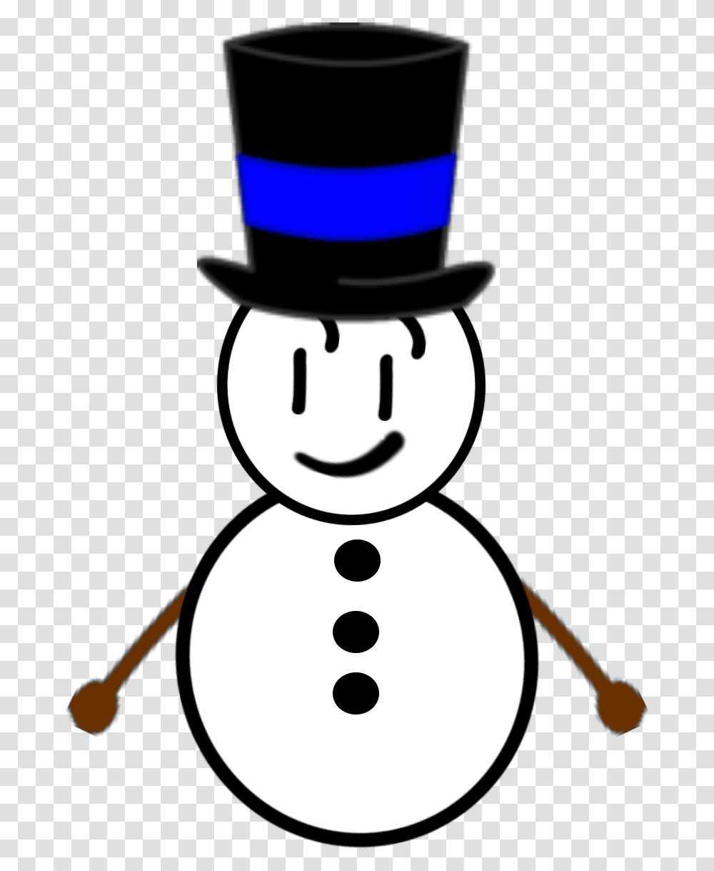 Snowman Clipart Download Cartoon, Winter, Outdoors, Nature, Stencil Transparent Png