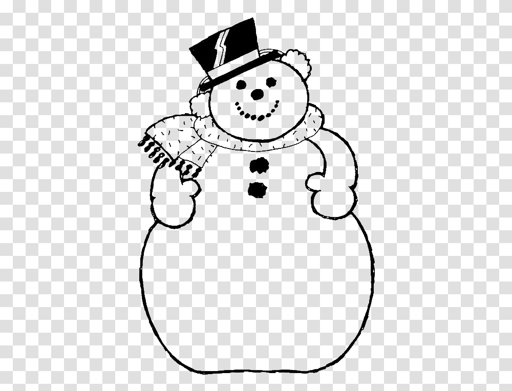 Snowman Clipart Large Snowman Merry Christmas Coloring Pages, Accessories, Accessory, Stencil, Jewelry Transparent Png
