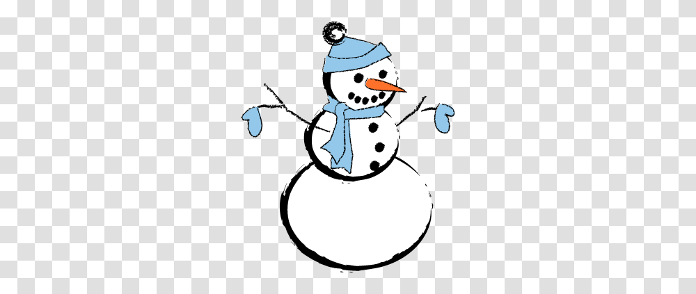 Snowman Clipart Theme, Nature, Outdoors, Winter, Mountain Transparent Png