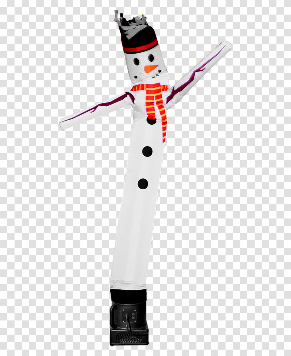 Snowman Design 6ft Air Dancers Inflatable Tube Man Doll, Tool, Axe, Tie, Accessories Transparent Png