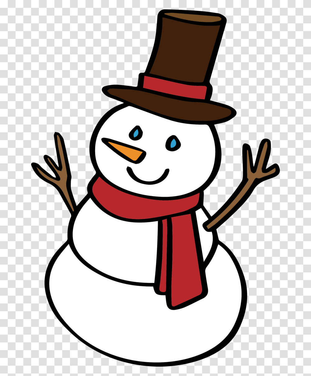 Snowman Face Cartoon Snowman, Outdoors, Nature, Winter Transparent Png