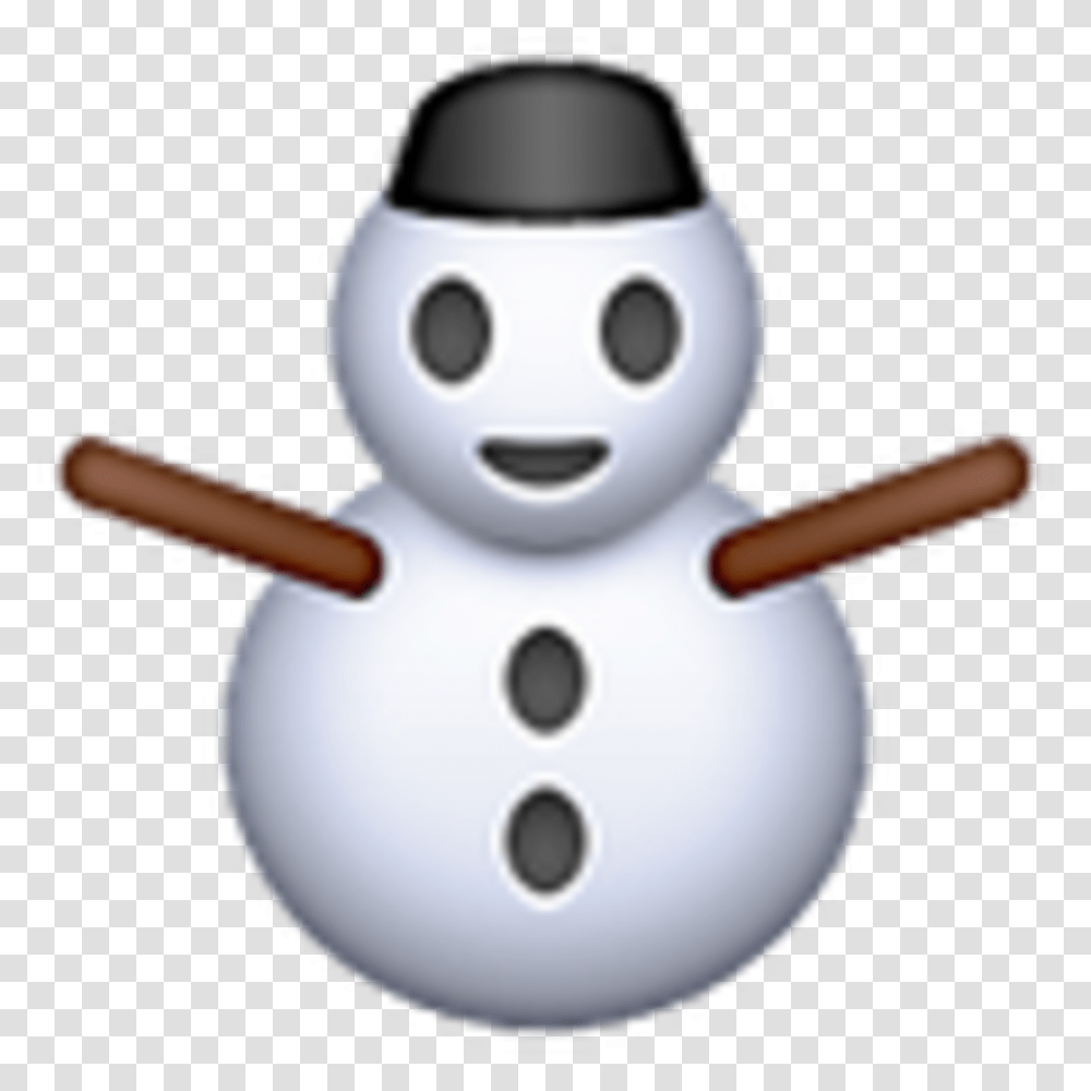 Snowman Face It's Your Only Connection To Winter Peliculas De Disney Con Emojis, Nature, Outdoors Transparent Png
