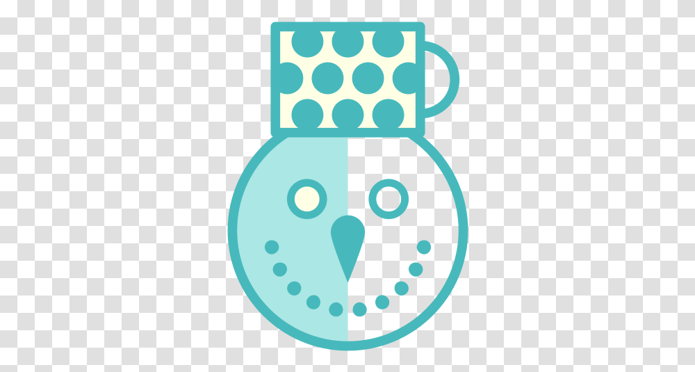 Snowman Free Icon Of Cheerful Christmas Dot, Art, Texture, Graphics Transparent Png