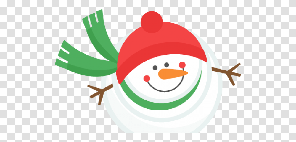 Snowman From Above, Nature, Outdoors, Winter, Ice Transparent Png