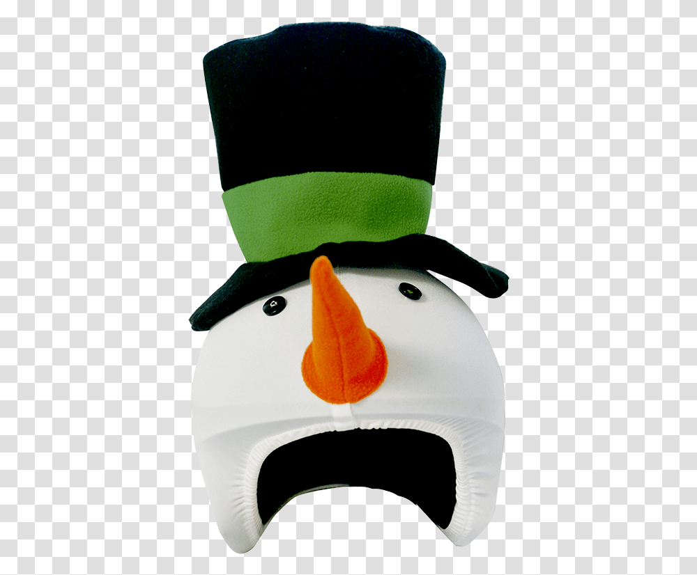 Snowman Helmet Cover, Outdoors, Hat, Nature Transparent Png