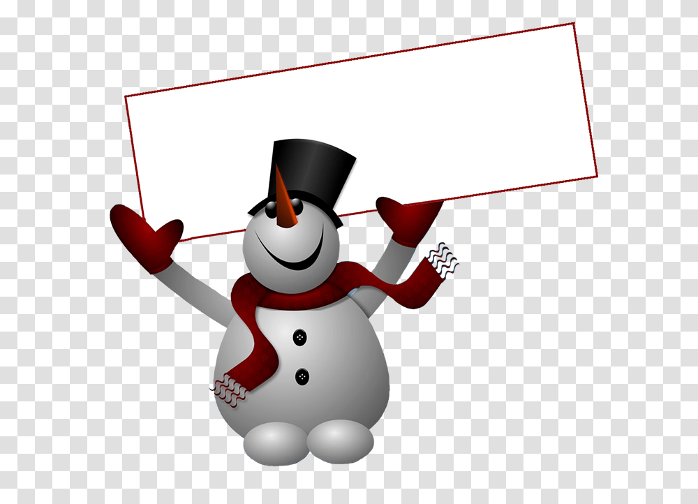Snowman Image Clipart Snowman With Sign, Nature, Outdoors, Winter Transparent Png