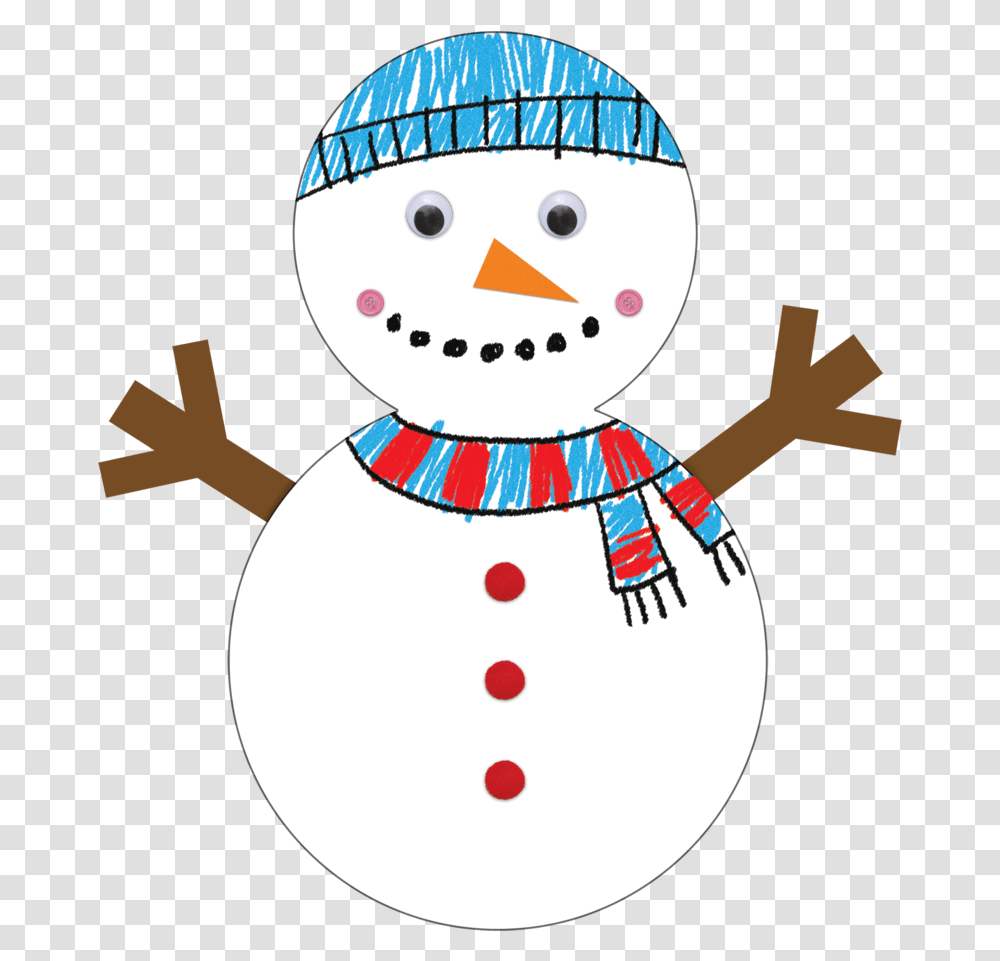 Snowman Large Accents Snowman, Nature, Outdoors, Winter Transparent Png