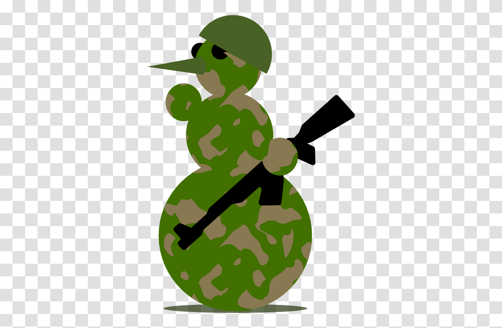 Snowman Military Clip Art, Military Uniform, Elf, Amphibian, Wildlife Transparent Png