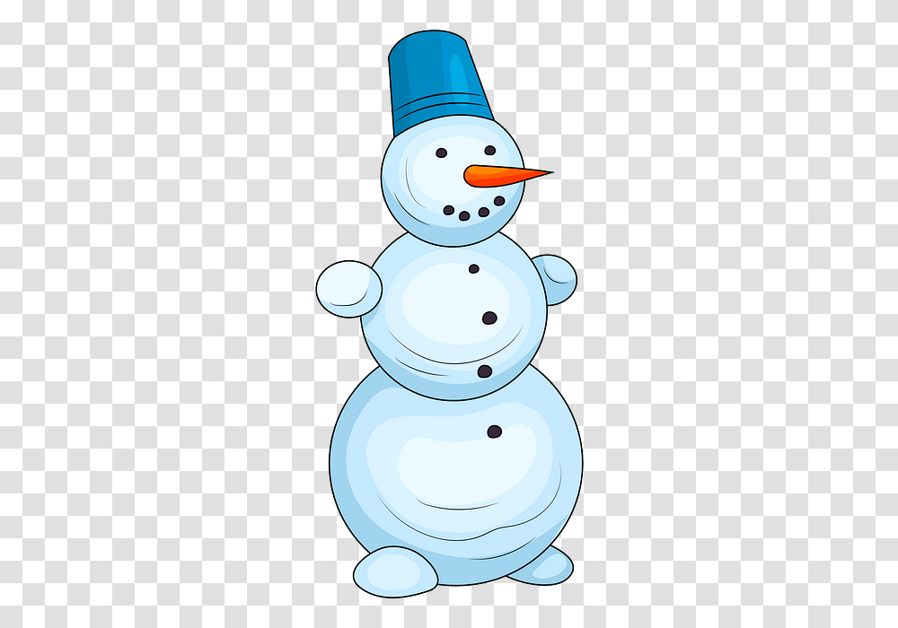 Snowman, Nature, Outdoors, Winter Transparent Png