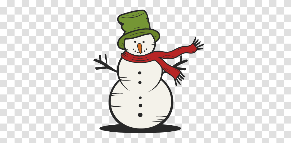 Snowman Scrapbook Cute Clipart For Silhouette, Nature, Outdoors, Winter Transparent Png