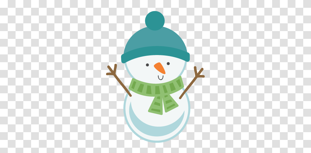 Snowman Scrapbook Cute Clipart For Silhouette, Outdoors, Nature, Winter, Ice Transparent Png