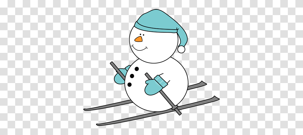 Snowman Skiing Cliparts, Nature, Performer Transparent Png